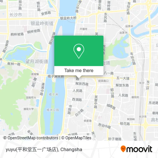 yuyu(平和堂五一广场店) map
