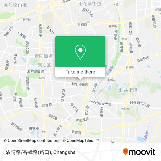 农博路/香樟路(路口) map
