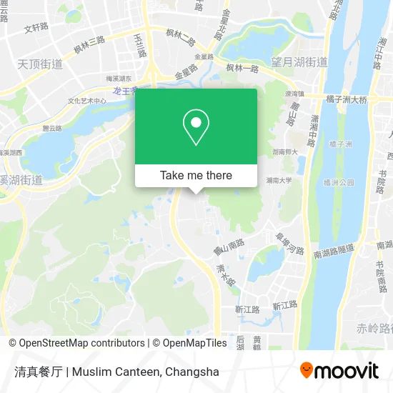 清真餐厅 | Muslim Canteen map