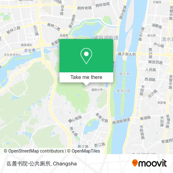 岳麓书院-公共厕所 map