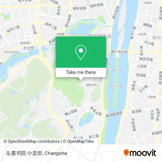 岳麓书院-小卖部 map