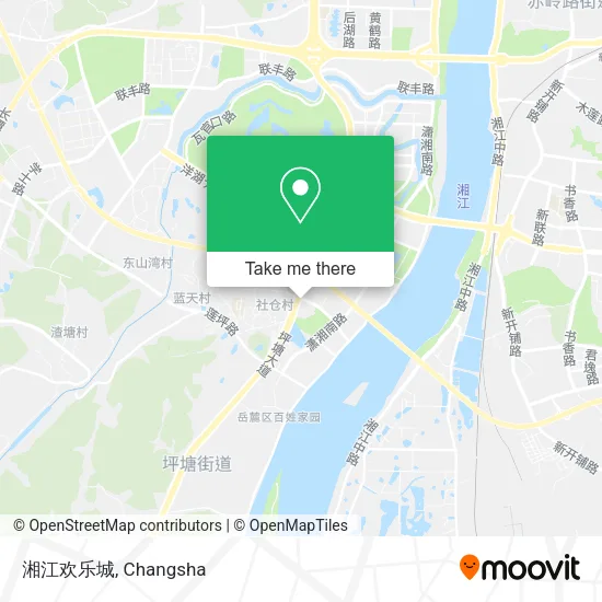 湘江欢乐城 map