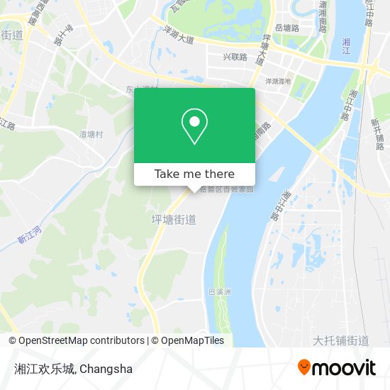 湘江欢乐城 map