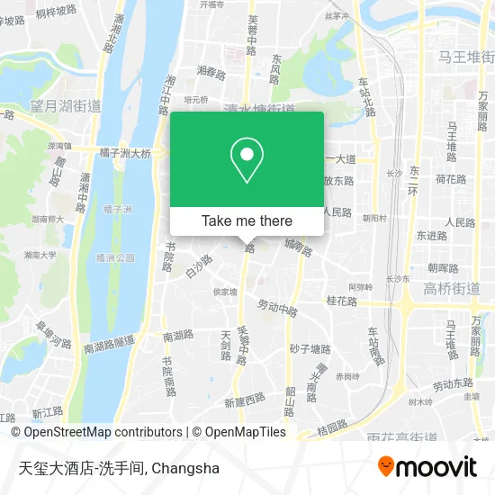 天玺大酒店-洗手间 map