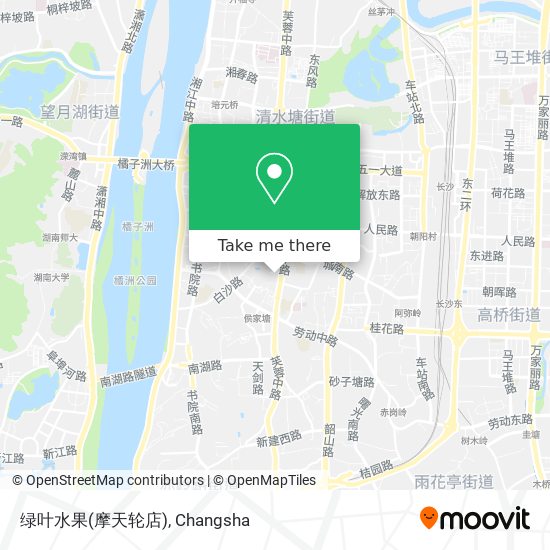 绿叶水果(摩天轮店) map
