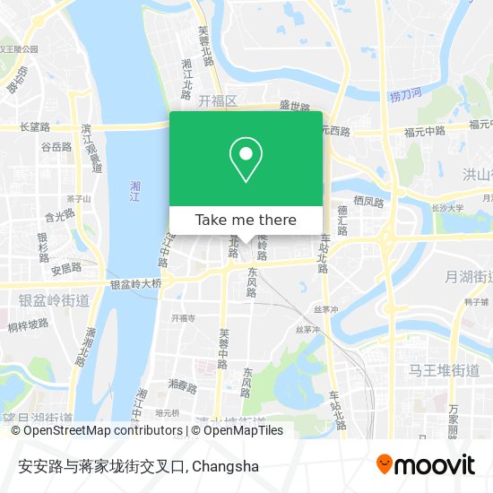 安安路与蒋家垅街交叉口 map