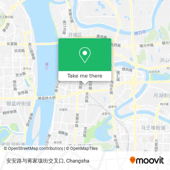 安安路与蒋家垅街交叉口 map