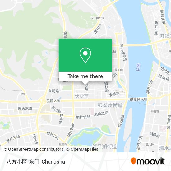 八方小区-东门 map