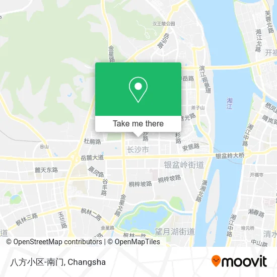 八方小区-南门 map