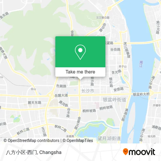 八方小区-西门 map