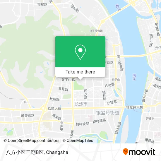 八方小区二期B区 map