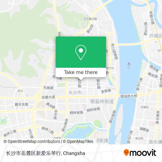 长沙市岳麓区新爱乐琴行 map
