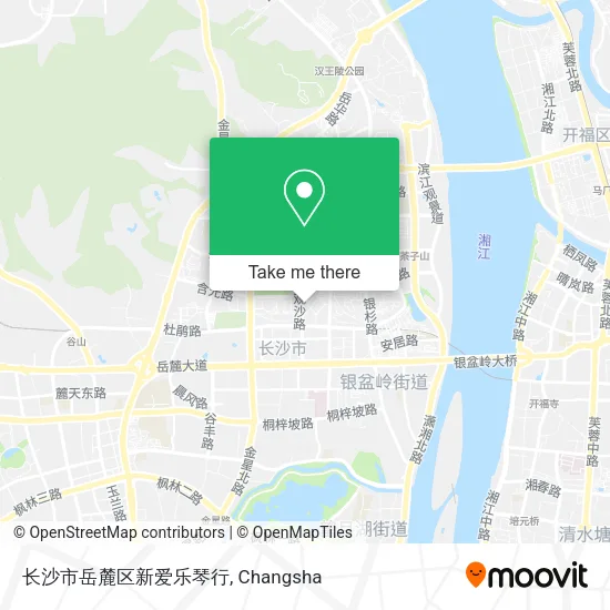 长沙市岳麓区新爱乐琴行 map