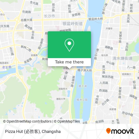 Pizza Hut (必胜客) map