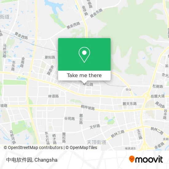 中电软件园 map