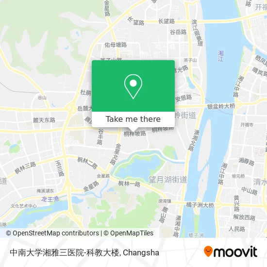中南大学湘雅三医院-科教大楼 map