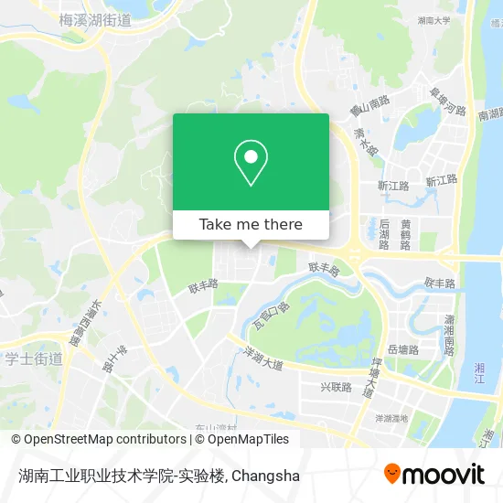 湖南工业职业技术学院-实验楼 map