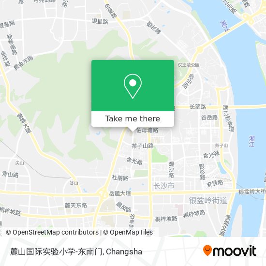 麓山国际实验小学-东南门 map