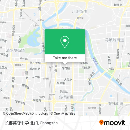 长郡芙蓉中学-北门 map