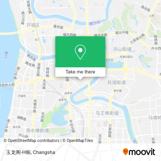 玉龙阁-H栋 map