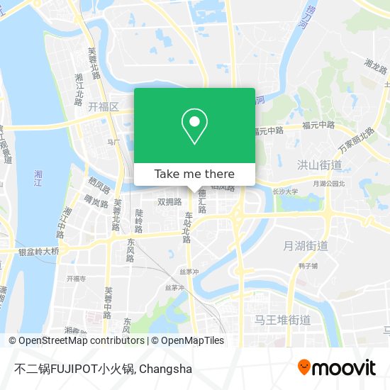 不二锅FUJIPOT小火锅 map