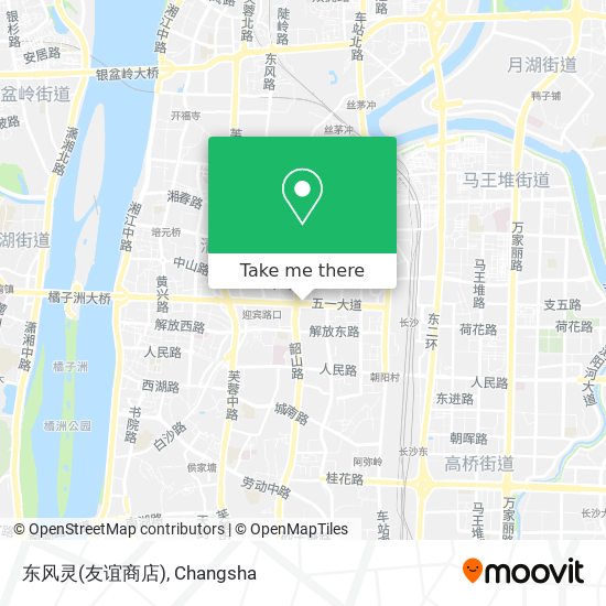 东风灵(友谊商店) map