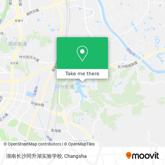湖南长沙同升湖实验学校 map