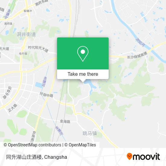 同升湖山庄酒楼 map