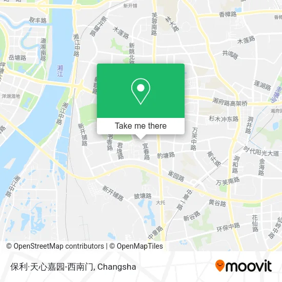 保利·天心嘉园-西南门 map