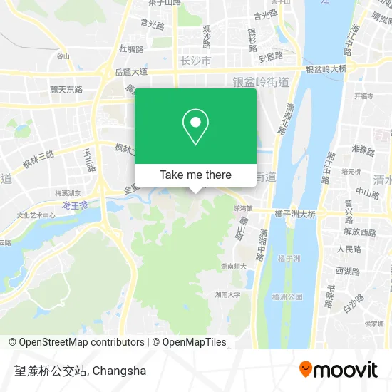 望麓桥公交站 map