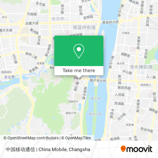 中国移动通信 | China Mobile map