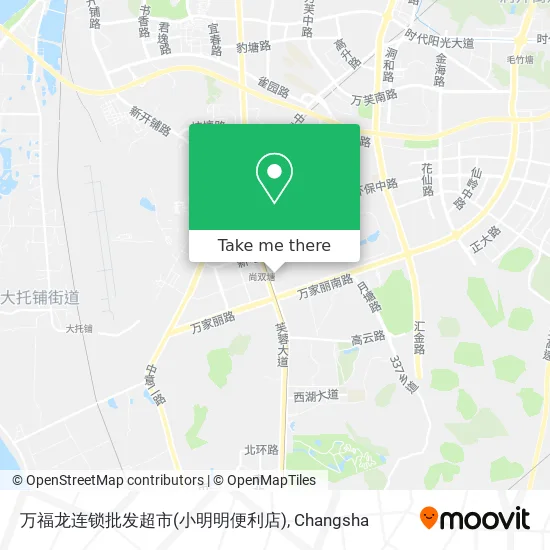 万福龙连锁批发超市(小明明便利店) map