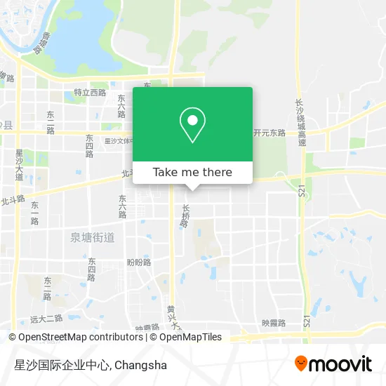 星沙国际企业中心 map