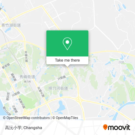 高沅小学 map
