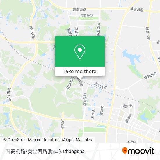雷高公路/黄金西路(路口) map