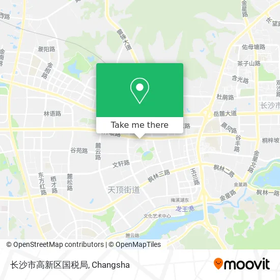 长沙市高新区国税局 map