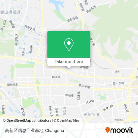 高新区信息产业基地 map