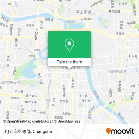 电动车维修部 map