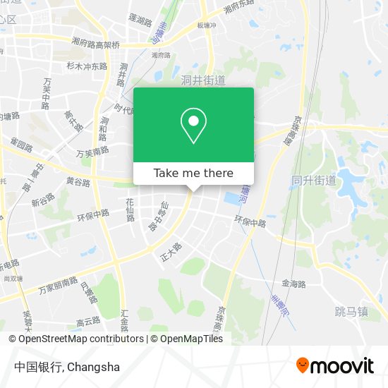 中国银行 map