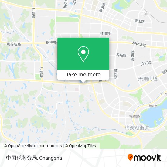 中国税务分局 map