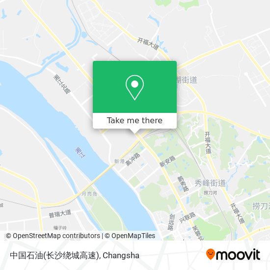 中国石油(长沙绕城高速) map