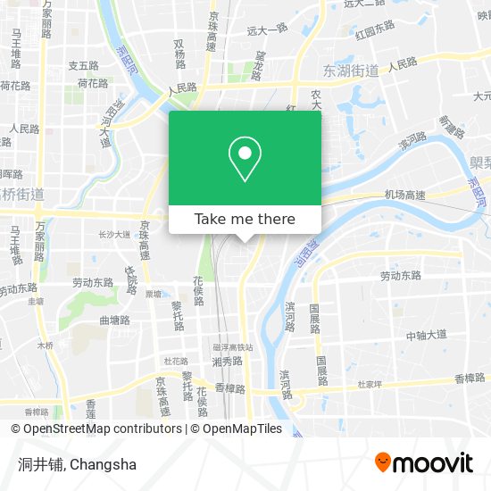 洞井铺 map