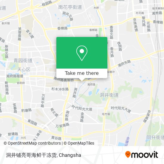 洞井铺亮哥海鲜干冻货 map