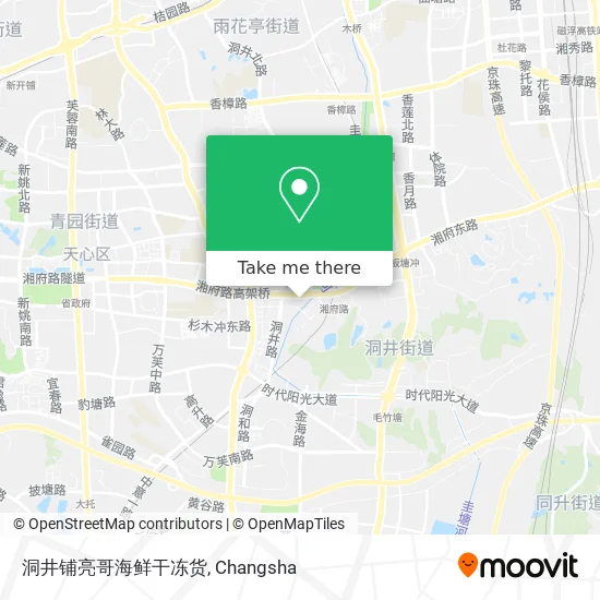 洞井铺亮哥海鲜干冻货 map