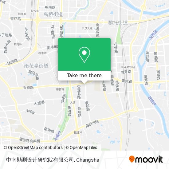 中南勘测设计研究院有限公司 map