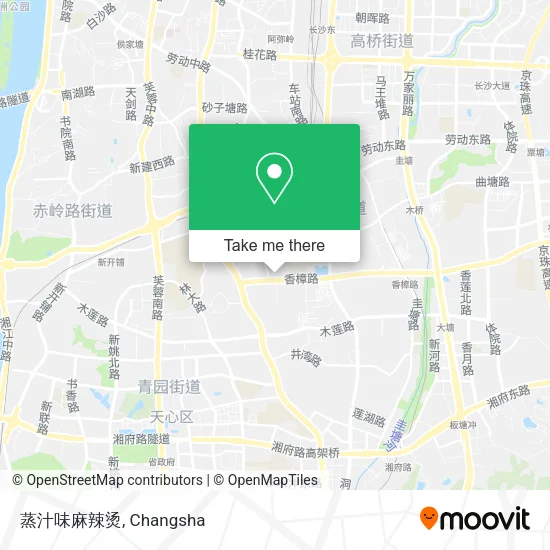 蒸汁味麻辣烫 map