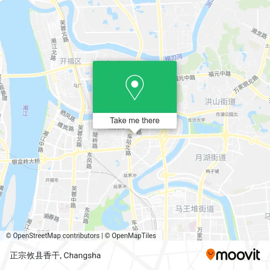 正宗攸县香干 map