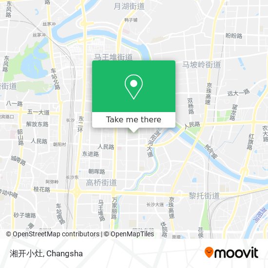 湘开小灶 map
