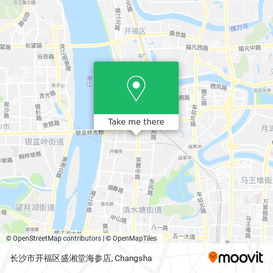 长沙市开福区盛湘堂海参店 map