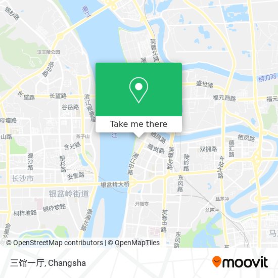 三馆一厅 map